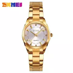 Skmei-relógio de quartzo de luxo feminino, movimento japão, simples, fashion, feminino, 1620