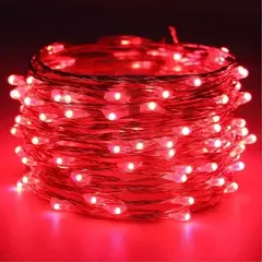 Imagem do Bateria Powered LED Fairy Lights, Copper Wire String Lights para quarto, jardim, festa, casamento, decoração de Natal, 1 m, 2 m, 3 m, 5 m, 10 m, 20m
