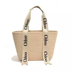 Imagem do Cesta Vegetal Tecida à Mão para Mulheres, Sacola De Palha, Designer Bags, Designer Bags, Bolsas De Praia, Férias, Beira-mar, Verão