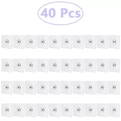 Ganchos Adesivos De Parede, Cartaz, Foto, Quadro, Cabides De Relógio, Gancho De Parafuso Sem Soco, Cozinha, Organizador De Banheiro, Titulares, 10 Pcs, 20 Pcs na internet
