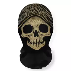Nova chegada halloween crânio malha impressão headcover proteção solar respirável máscara facial festival festa máscara unisex moda acces - Wolf Magazine