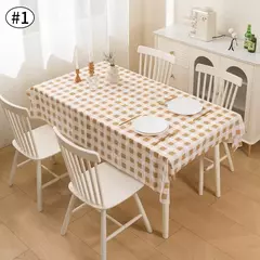 Impermeável Xadrez Toalha De Mesa, Anti-Slip Cobertura De Mesa, Decoração De Mesa, Festa De Casamento, Decoração De Natal, Acessórios