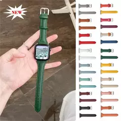 Pulseira de couro para Apple Watch, Banda, Pulseira, Ultra 9, 7, SE, 3, 4, 6, 8, 44mm, 40mm, 41mm, 42mm, 38 milímetros, 49 milímetros, 44 milímetros, 45 milímetros na internet