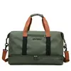 Grande capacidade de viagem saco de ginásio bagagem de curta distância portátil sacos de fitness ombro crossbody bolsas esportes masculinos à prova dwaterproof água b