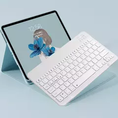 Imagem do Android, IOS, Windows, PC, iPad, Tablet, Telefone, Teclado sem Fio, Compatível com Bluetooth, Telefone