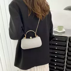 Pequena bolsa de ombro PVC para mulheres, bolsas crossbody, embreagem de viagem feminina, bolsa de luxo, festa, fofo, hit, 2023 na internet