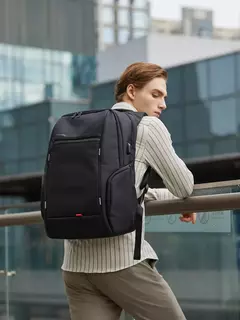 Kingsons bolsa masculina à prova d'água, mochila para laptop de 17 polegadas com carregamento usb externo, mochila antifurto para laptop, multicamadas - loja online