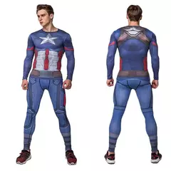 Rashguard super t-camisa masculina de manga longa compressão apertado fitness gym esportes impressão digital correndo agasalho herói jerseys - Wolf Magazine