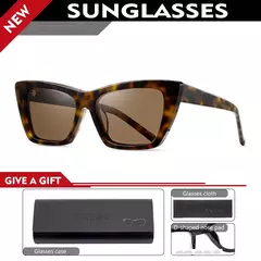 GENEVIVE-Óculos De Sol Polarizados Com Design De Borboleta, Proteção UV, Pode Ser Prescrição Personalizada, Moda Simples, Novo, 32115 na internet