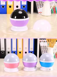 LED Rotating Night Light Projector, Céu Estrelado, Star Master, Crianças, Crianças, Sono, Romântico, USB, Lâmpada, Presentes para Criança