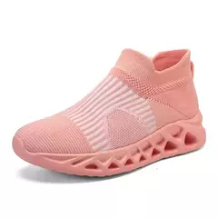 Tênis respirável para homens e mulheres, tênis esportivo slip-on, tênis azul, meias de verão tamanho grande 48, moda de venda quente - comprar online