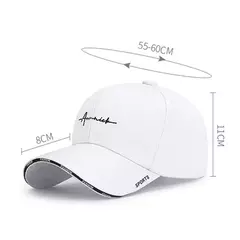 Boné de beisebol respirável unisex, Top vazio, Running Hat, Sun Hat, espaço ao ar livre, protetor solar, verão