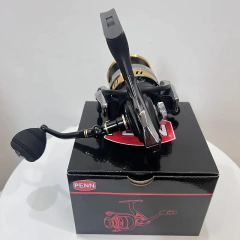 Carretel de pesca PENN com rolamentos 13 + 1BB e relação de engrenagem 4,7:1/5,5:1, rolagem rotativa eficiente e suave, linha de pesca PE presente e - Wolf Magazine