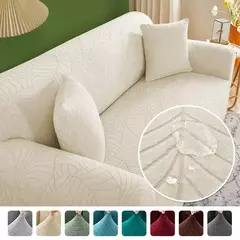 Grosso Jacquard Sofá Covers, L Shaped Sofá Capa, Banco Protector, 1, 2, 3, 4 Assentos na internet