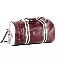 Saco de ginástica esportiva com bolso para homens e mulheres, Bolsas de ombro com sapatos, Fitness Training, bolsa de viagem de couro impermeável na internet