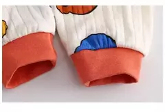 Imagem do Bebê Pijama Manga Longa, Cobertor Infantil Sleepers, Loungewear, 100 Macacões De Algodão, 2 Pcs