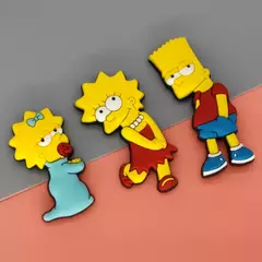 Imagem do 5 pçs simpsons homer ímãs de geladeira bonito ímãs decorativos personalizado resina geladeira ímã armário presentes do feriado
