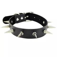 Harajuku punk rock gótico gargantilha colar feminino sexy couro do plutônio coração bloqueio chave pico colar chocker gótico cosplay acessórios