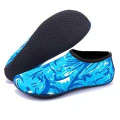 Sapatilhas antiderrapantes para água unissex, meias de mergulho, sandália de praia aquática de verão, sapato plano, chinelo marítimo para homens e mulheres - comprar online