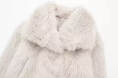 TRAF-Jaqueta feminina de tecido de lantejoulas de metal, casaco solto, gola alta, manga comprida, outerwear feminino chique, outono, inverno, 2023 - loja online