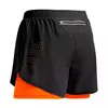 Calções de treino de fitness Quick Dry masculino, ginásio, corrida para praia, deck duplo, roupa desportiva de exterior 2 em 1, novo para verão, 2022