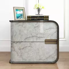 Adesivos de parede de cozinha Vinyl Marble Autoadesivo Wallpaper DIY Heatproof Waterproof Contato Contínuo Wallcovering Wall Decor - comprar online