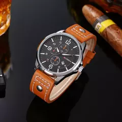 Curren-Relógio Quartz Masculino, Relógios de Fábrica, Moda de Luxo, Relógio de pulso casual, Data Watch na internet