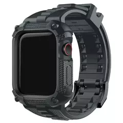Capa e Pulseira de Silicone Apple Watch com Capa Protetora de Tela, Strap Robusto, Ultra 2, Série 9, 8, 7, 40mm, 41mm, 44mm, 45mm, 49mm - comprar online