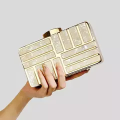 Bolsa de ombro acrílica com corrente transversal para mulheres, embreagem noturna, carteira de casamento alta qualidade, design de luxo, moda - Wolf Magazine