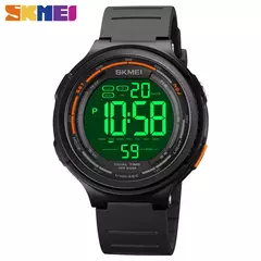 Imagem do SKMEI-1841 Luxo Digital Sports Watch para homens, relógio de pulso impermeável, cronômetro, contagem regressiva, relógio militar, 1560