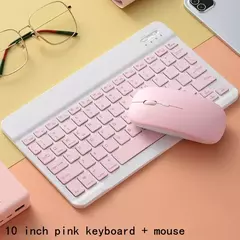 Recarregável bluetooth tablet teclado, adequado para xiaomi, huawei, telefones celulares, tablets, interface usb