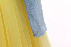 Criança neve branca traje princesa vestido de baile meninas festa aniversário fantasia veludo corpete malha tutu saia criança cosplay outfit na internet