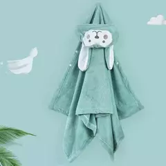 Miniso-Pikachu Roupão Coral Fleece para Crianças, Toalha de Secagem Rápida, Capa Espessada, Cobertores Hijab Confortáveis, Bonitos, Macios na internet