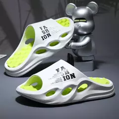 Chinelos masculinos de massagem de verão, sandálias interiores ao ar livre, sapatos casuais de praia, chinelos macios, homens, tamanho grande 47 - comprar online