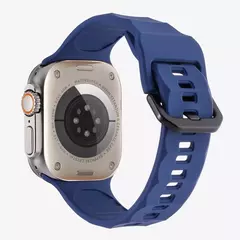 Banda de silicone para apple watch pulseira 49mm 45mm 41mm esporte pulseira 44mm 40mm 42mm 38mm pulseira iwatch ultra 9 8 7 6 se 5 4 cinto