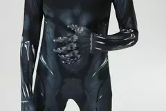 Anime super-herói preto crianças pantera dos homens meninos adultos macacões crianças pantera cosplay traje de halloween bodysuits vestir-se novo - loja online