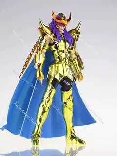 CS Modelo Saint Seiya Myth Cloth EX 2.0 Escorpião Milo Ouro/24K Cavaleiros do Zodíaco Figura de ação Coleção de brinquedos em estoque - loja online