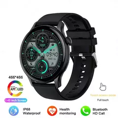 NFC Smartwatch para Mulheres, Tela HD, Rastreador de Saúde, Esportes, Voz, Chamada Bluetooth, Huawei, Xiaomi, Senhoras, Novo, 466x466, 2022