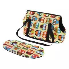 Clássico portador de animais de estimação para cães pequenos aconchegante macio filhote de cachorro gato sacos para cães mochila viagem ao ar livre pet sling saco chihuahua pug suprimentos para animais de estimação - comprar online