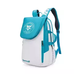 Mochila de remo de tênis dobrável para homens Squash Badminton Racket Bag Bolsa de transporte de raquetebol Sacos esportivos de grande capacidade