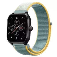 Correia de nylon para Samsung Galaxy Watch 6, 5, 4, 3, 40mm, 44mm, 5 Pro, Huawei Watch GT3-2, Amazfit GTS, GTR Correa, 20mm, 22mm