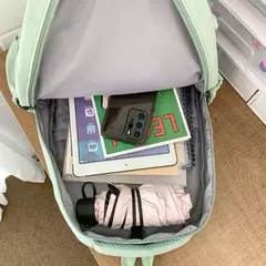 Mochila de faculdade impermeável de alta capacidade para meninas, bolsa de livro de viagem fofa, bolsa para laptop feminina, senhora, moda, nova - comprar online