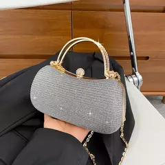 Pequena bolsa de ombro PVC para mulheres, bolsas crossbody, embreagem de viagem feminina, bolsa de luxo, festa, fofo, hit, 2023 - comprar online