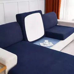 Ajustável Jacquard Elastic Sofa Slipcover, antiderrapante Sofá Capa para Sala de Estar, Quarto, Escritório, Protetor de Móveis, Decoração de Casa, 1Pc - Wolf Magazine