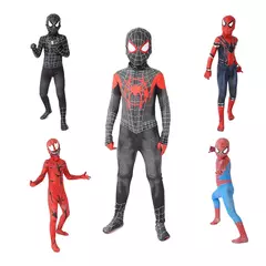 Conjunto de fantasia de super-herói homem-aranha, 12 estilos, ferro milhas veneno, incrível, festa do homem-aranha, dia das bruxas, natal, cosplay, body