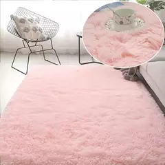 Tapete cinzento para sala de estar tapete de pelúcia cama quarto piso tapetes macios anti-deslizamento decoração da casa tapetes de veludo macio cobertor do quarto dos miúdos - Wolf Magazine