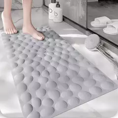 Imagem do Super Absorvente Coral Velvet Floor Mat, Tapete De Banho, Tapete De Porta Do Banheiro, Anti Slip