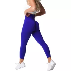 NVGTN Sólida Sem Costura Leggings Mulheres Soft Workout Tights Fitness Outfits Yoga Calças Alta Waisted Gym Wear Spandex Leggings - comprar online