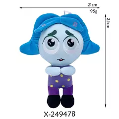 Bonecas de pelúcia fofas para crianças, boneca macia, brinquedos periféricos de anime, presentes de aniversário de dentro para fora, 2 na internet