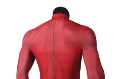 Imagem do Red Barry Allen Adulto Homens Halloween Cosplay 3D Impressão Digital Macacão Cosplay Bodysuit Zentai Terno Jason Garrick Traje